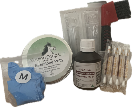 Hoof care kit